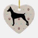 Search for black and white dog ornaments Pet lover