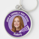 Search for high school keychains Purple