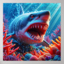 Search for shark posters Colorful