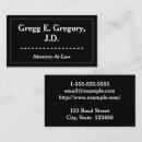 Search for black border business cards Clean