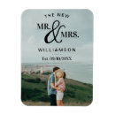 Search for marriage announcement magnets Typography