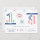 Search for patriotic birthday invitations Firecracker