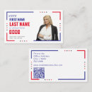 Search for campaign business cards Political