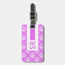Search for hot pink luggage tags White