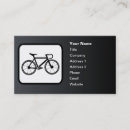 Search for bicycle business cards Athlete