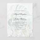 Search for monstera leaves wedding invitations Summer