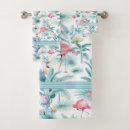 Search for pink flamingo bath towels Flowers
