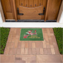 Search for candy cane doormats Santa claus