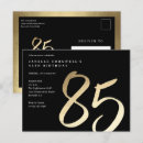 Search for 85th birthday invitations Simple