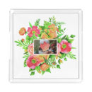 Search for picture frame serving trays Flowers