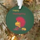 Search for thanksgiving turkey ornaments Orange