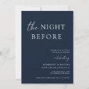 Search for navy rehearsal dinner invitations Minimalist