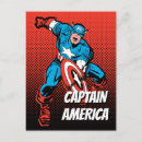 Search for marvel comics postcards Captain america