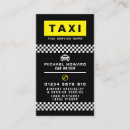 Search for driver business cards Taxi