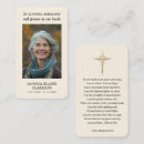 Search for bereavement prayer cards In loving memory