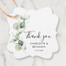 Search for greenery wedding favor tags Elegant