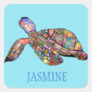 Search for sea turtle design stickers Beach