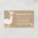Search for llama business cards Kids
