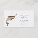 Search for fishing guide business cards Vintage