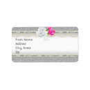 Search for emboss return address labels Elegant