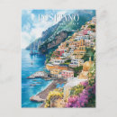 Search for italy watercolor postcards Positano