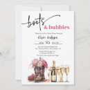 Search for bling invitations Boots and bling