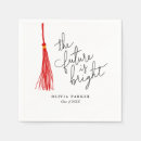 Search for graduation napkins Elegant