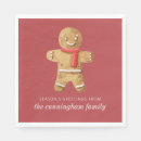 Search for gingerbread man napkins Cute