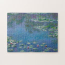 Search for claude monet water lilies puzzles Floral