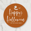 Search for halloween favor tags Trick or treat tags