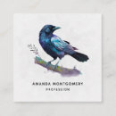 Search for raven business cards Bird