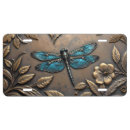 Search for dragonfly license plates Blue