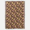 Search for gingerbread man blankets Brown