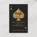 Search for poker business cards Magic