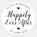 Search for happily ever after stickers Typography