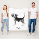 Search for beagle blankets Illustration