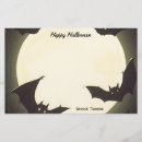 Search for halloween stationery paper Bats