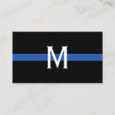 Search for thin blue line business cards Professional