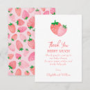 Search for strawberry thank you cards Cute