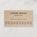 Search for coffee loyalty cards Business