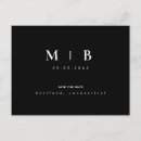Search for simple save the dates Black