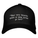 Search for embroidered baseball hats Humor