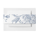 Search for floral wedding invitation belly bands Elegant