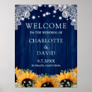 Search for rustic wood wedding signs Navy blue