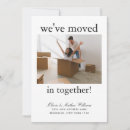Search for moving in together invitations Modern