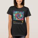 Search for write on the back tshirts Writing