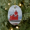 Search for michigan lighthouse ornaments Nautical
