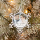 Search for our first ornaments Newlyweds