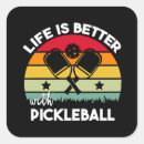 Search for pickleball stickers Retro