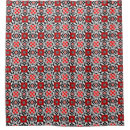 Search for black white and red shower curtains Moroccan